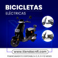 Imagen promocionando Bicicletas Eléctricas
