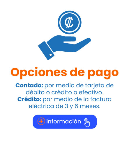 Opciones de pago