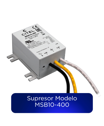 Supresor Modelo MSB10-400