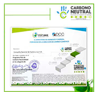 CNFL recibe reconocimiento por quinto año consecutivo como una empresa Carbono Neutral Imagen de sello Carbono Neutral