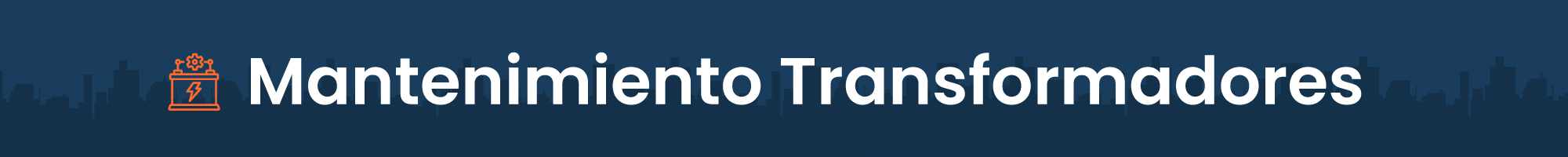 Mantenimiento Transformadores