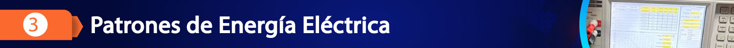 Cintillo Patrones de Energía Eléctrica