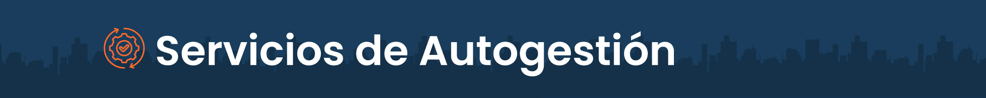Servicios de Autogestión