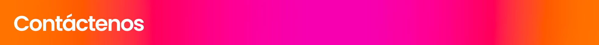 Contáctenos