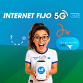 Imagen promocionando Internet fijo 5G