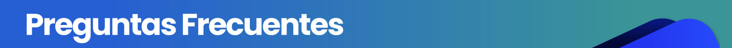 Banner de Preguntas Frecuentes