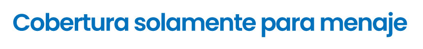 Título Cobertura para menaje