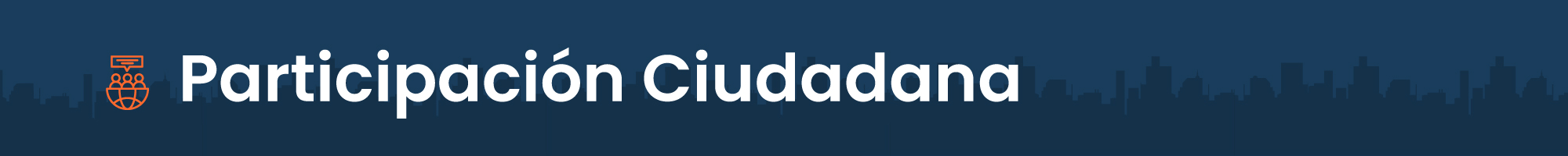 Participación ciudadana