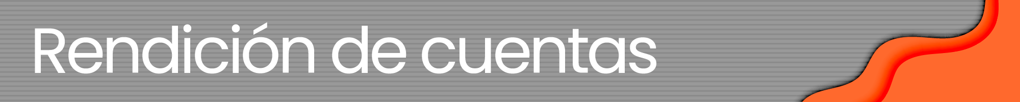 Rendición de cuentas