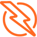 Imagen con el rayo del logo de CNFL